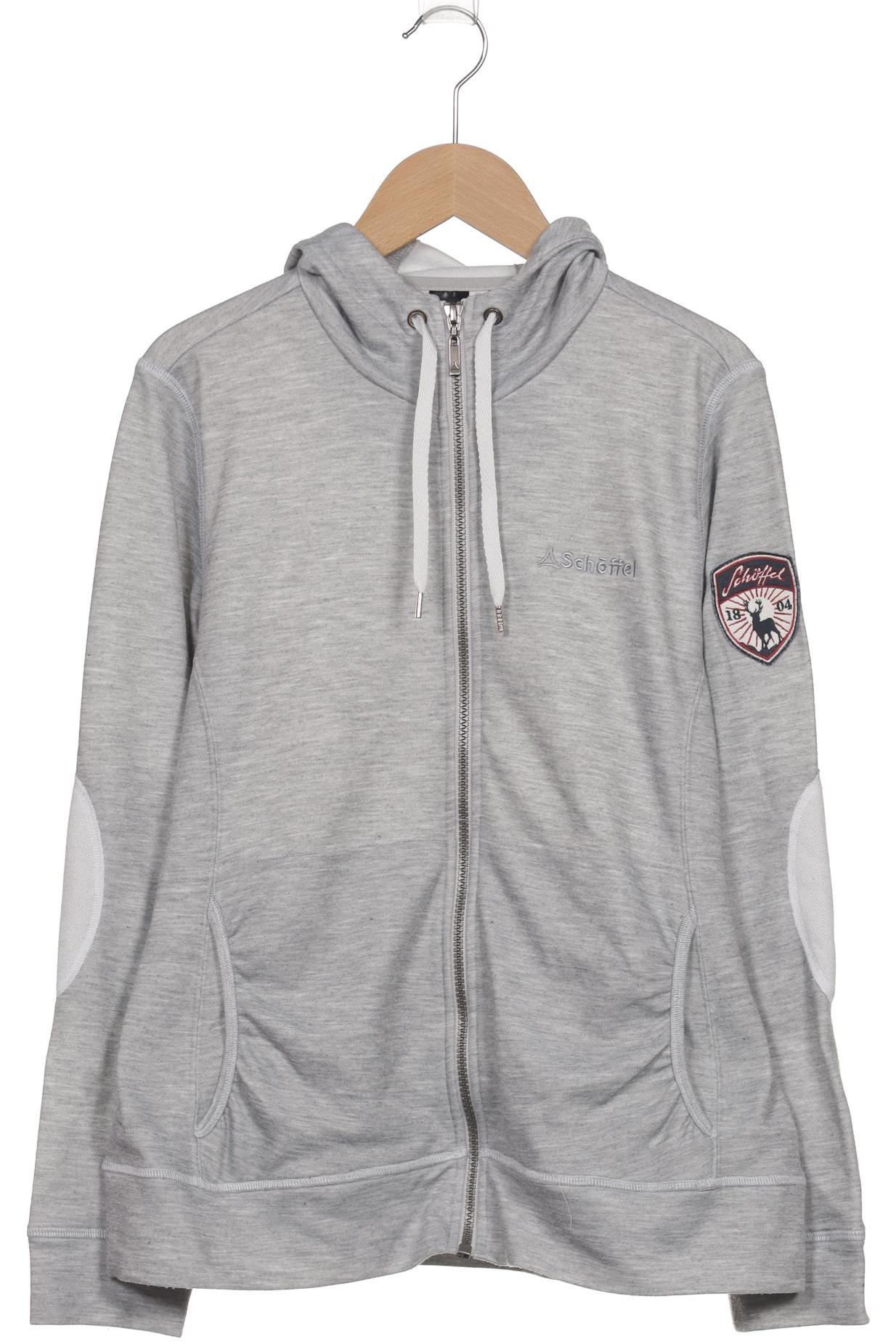 

Schöffel Damen Kapuzenpullover, grau, Gr. 36