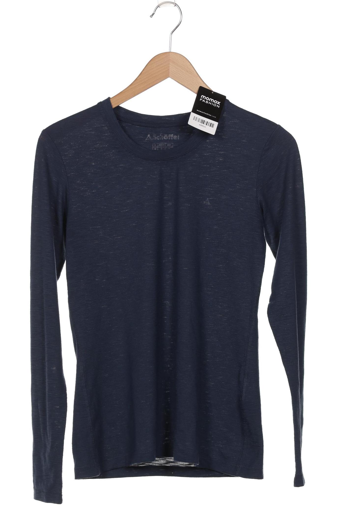 

Schöffel Damen Langarmshirt, blau, Gr. 36