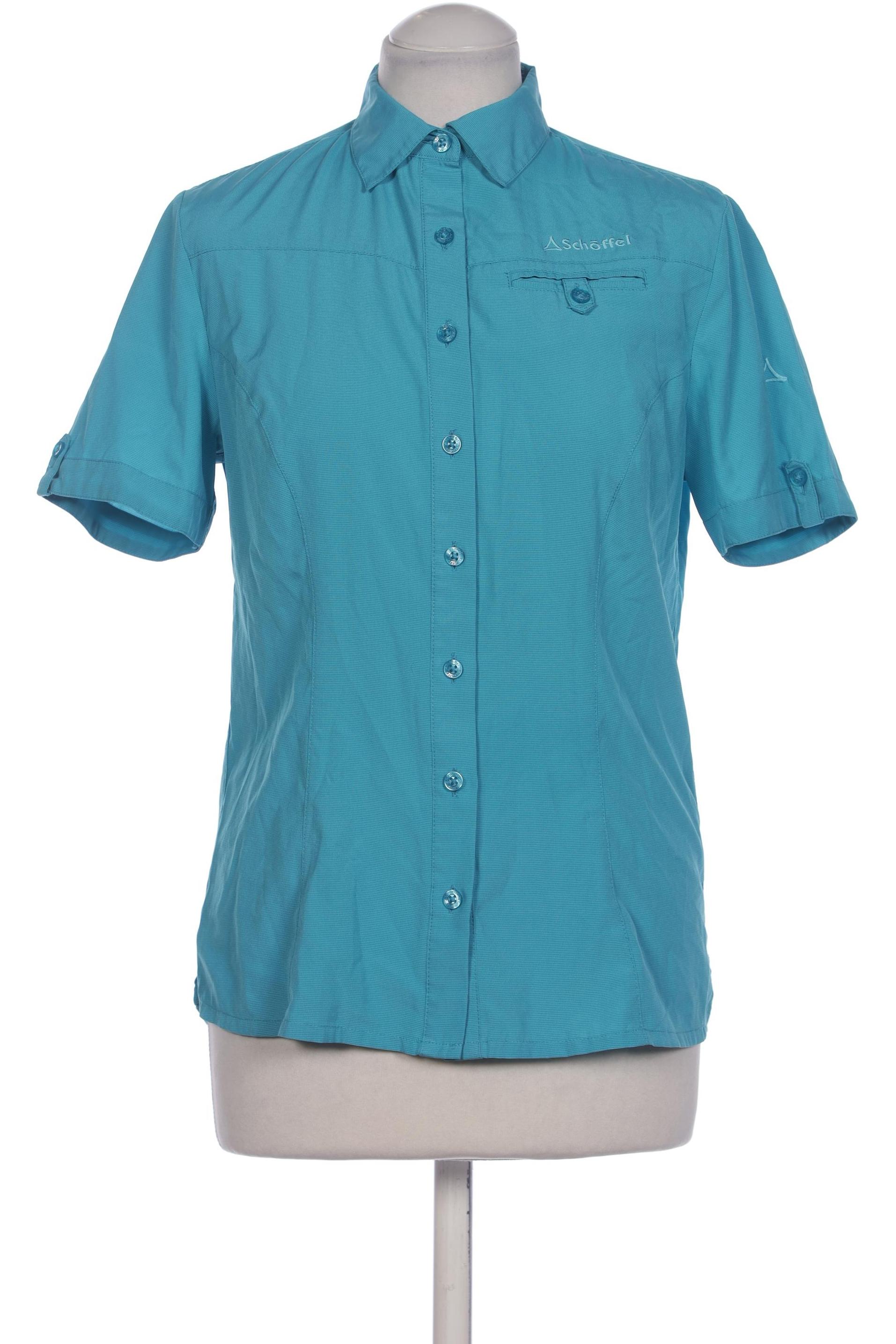 

Schöffel Damen Bluse, blau, Gr. 36
