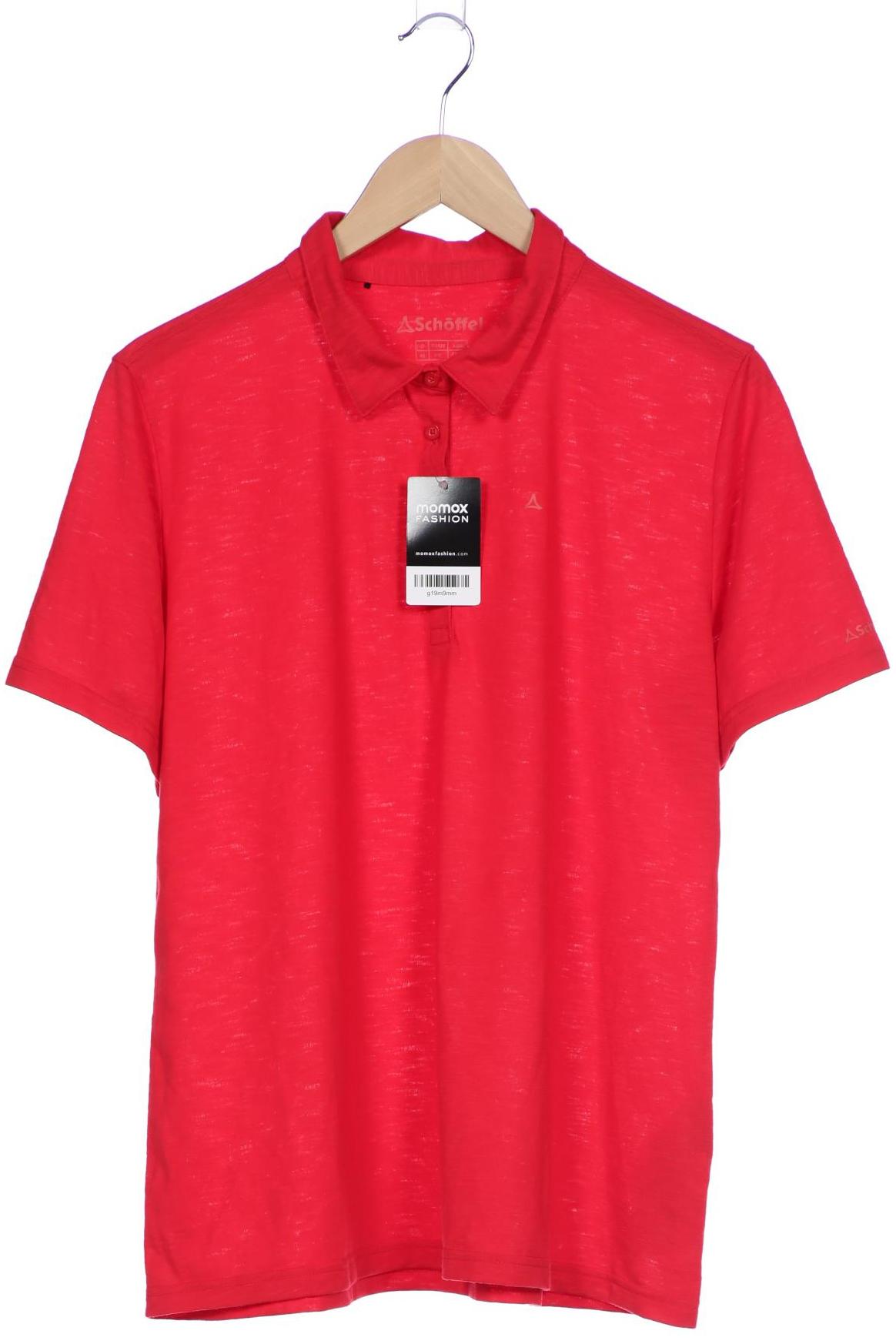 

Schöffel Damen Poloshirt, rot, Gr. 48