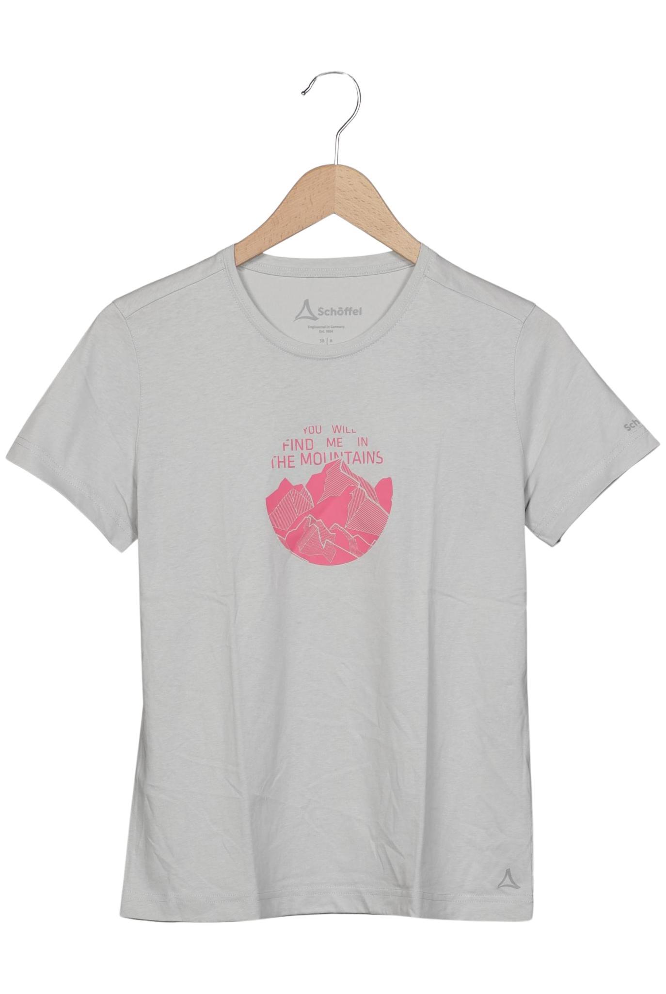 

Schöffel Damen T-Shirt, grau, Gr. 38