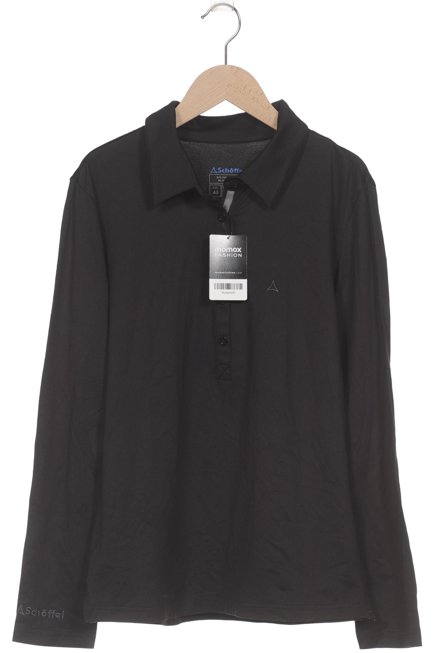 

Schöffel Damen Poloshirt, schwarz, Gr. 40