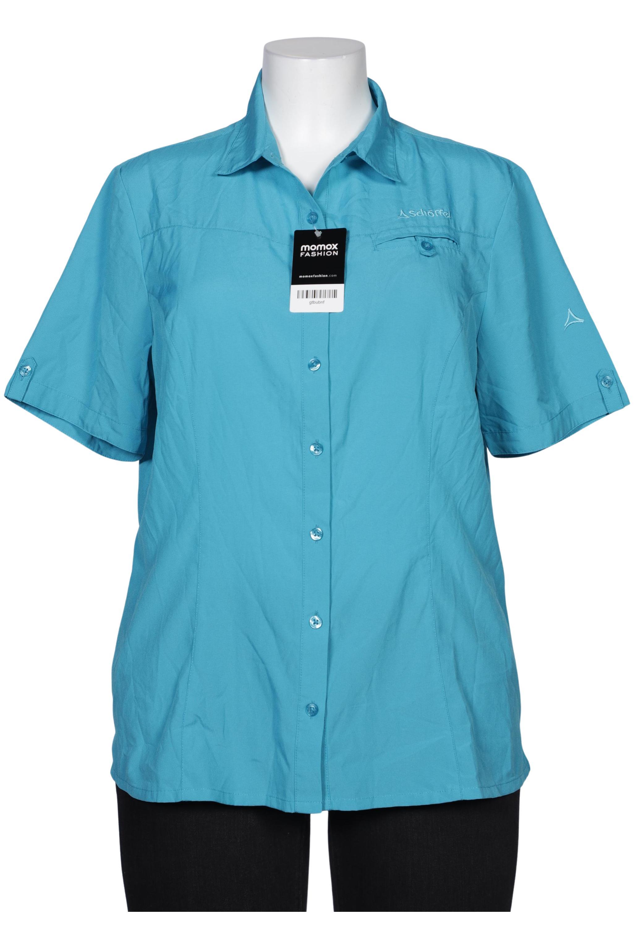 

Schöffel Damen Bluse, türkis, Gr. 44