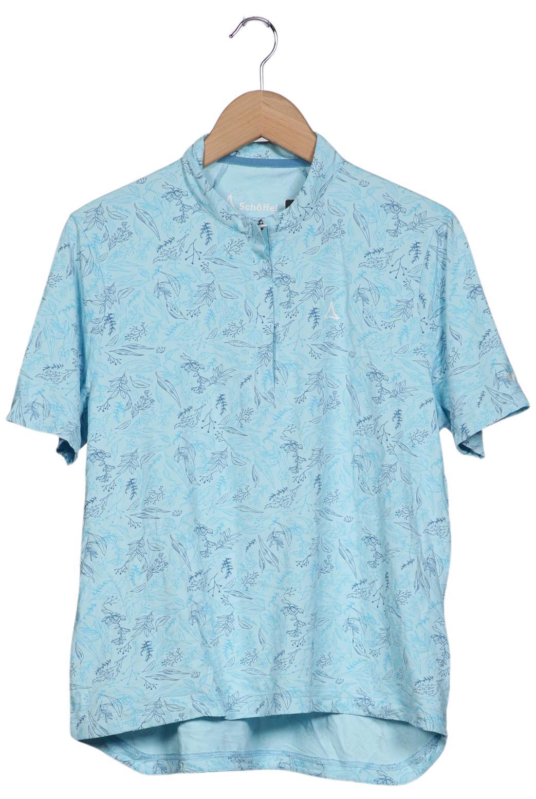 

Schöffel Damen Poloshirt, hellblau, Gr. 44