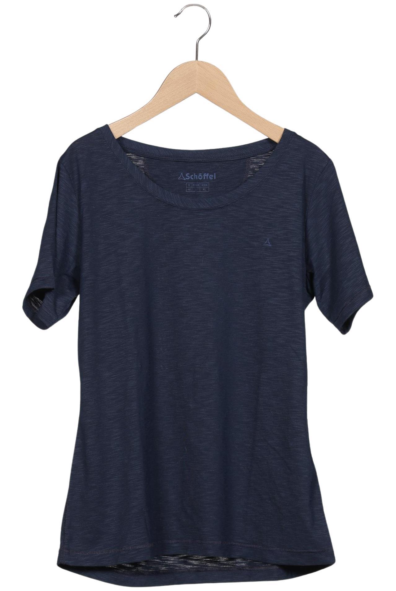 

Schöffel Damen T-Shirt, marineblau, Gr. 40