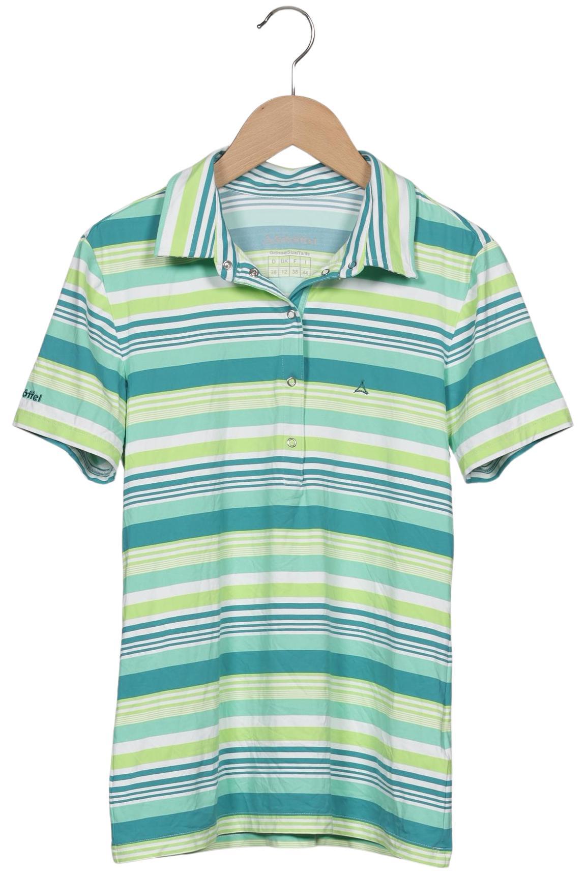 

Schöffel Damen Poloshirt, türkis, Gr. 38