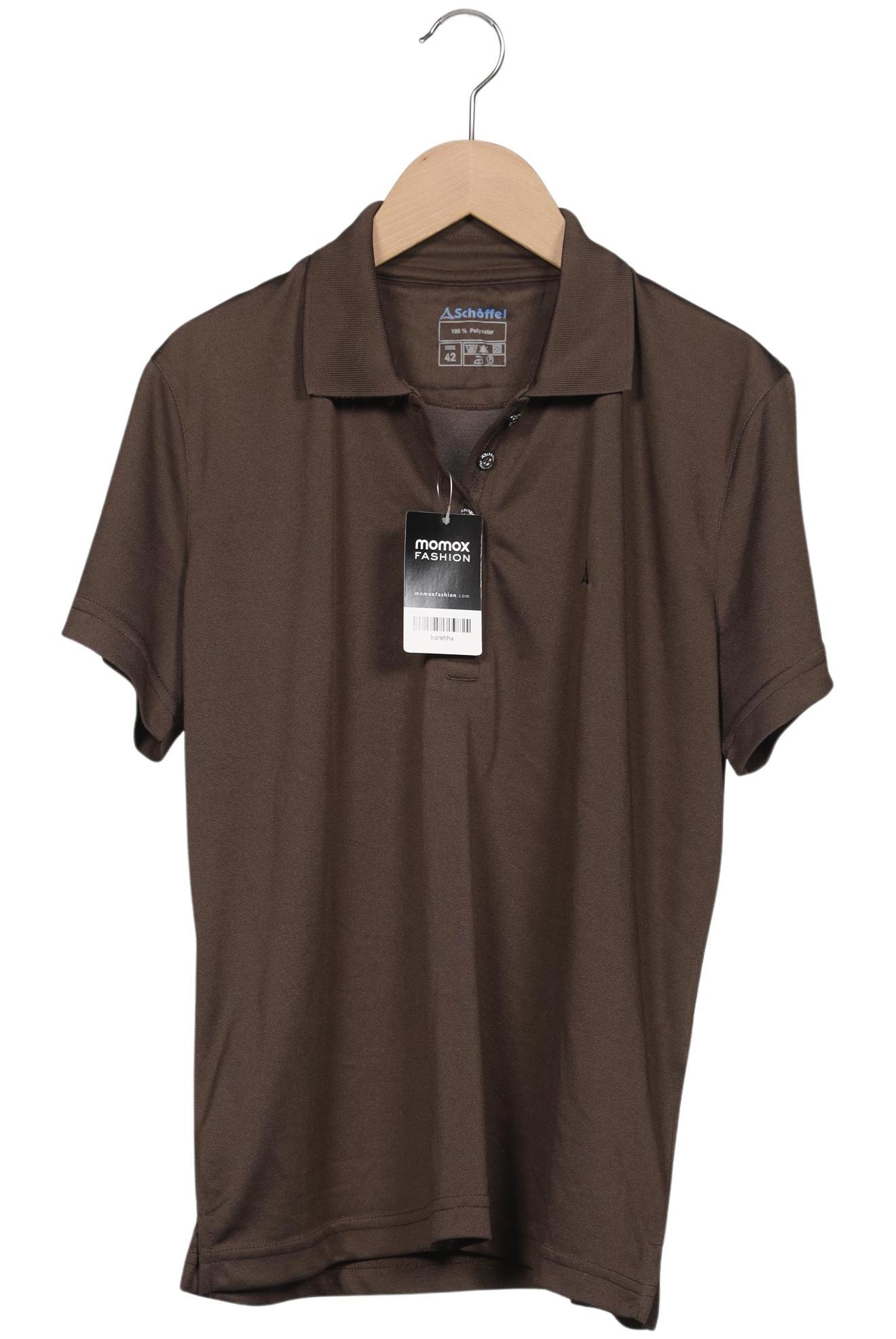 

Schöffel Damen Poloshirt, braun, Gr. 42