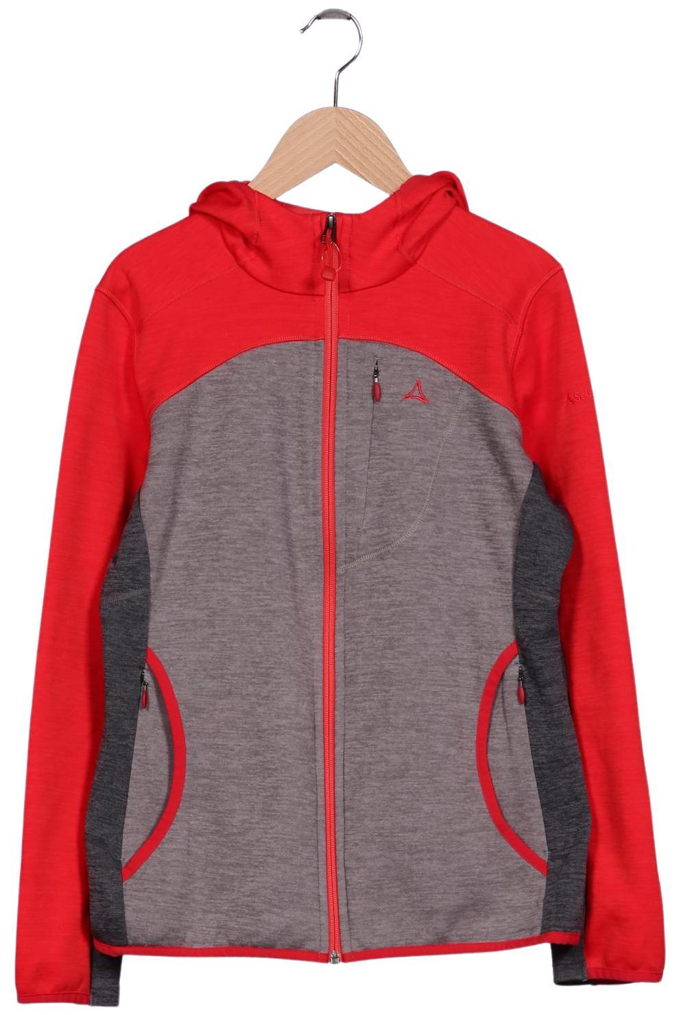 

Schöffel Damen Kapuzenpullover, grau, Gr. 38