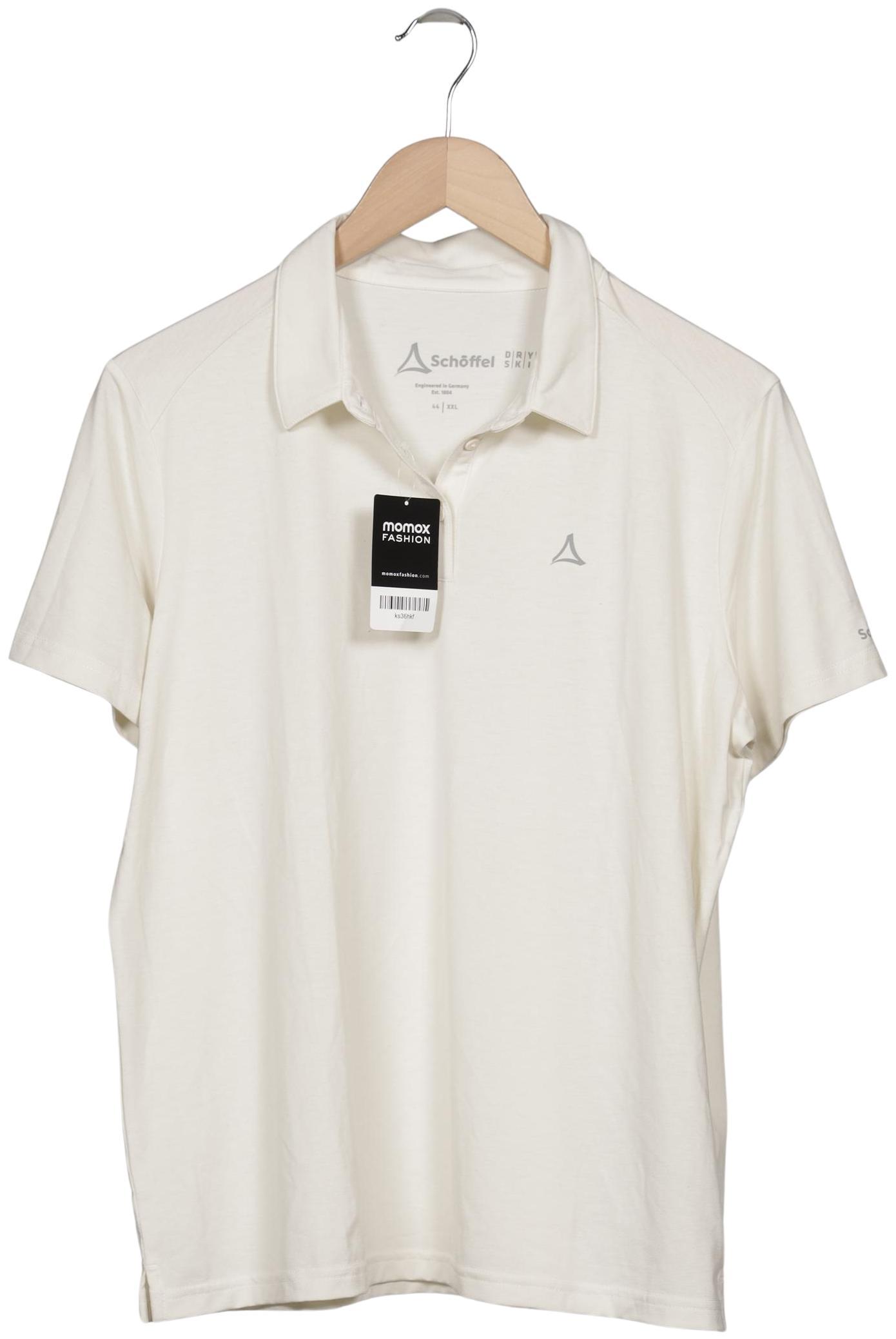 

Schöffel Damen Poloshirt, cremeweiß, Gr. 44