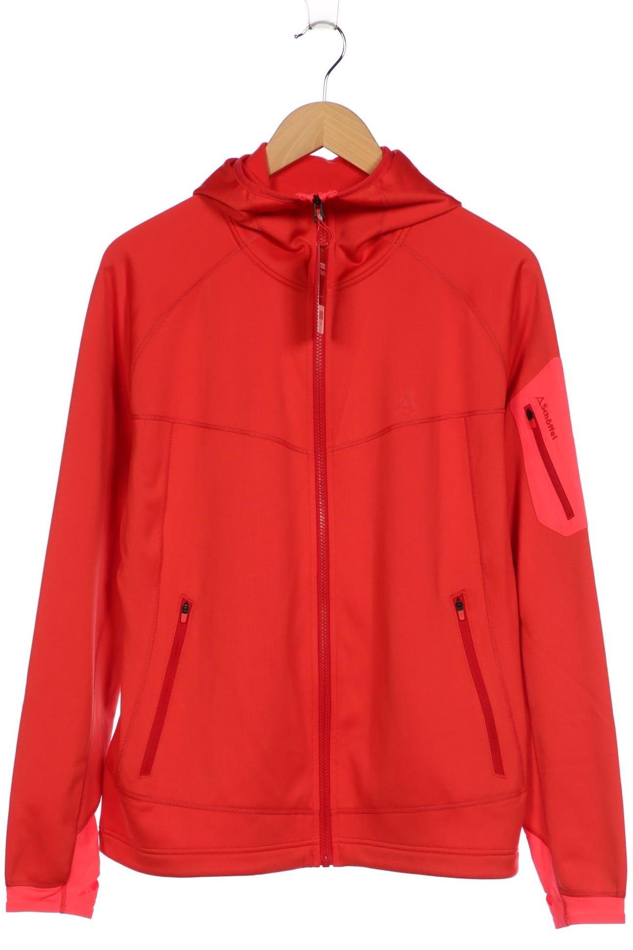 

Schöffel Damen Kapuzenpullover, rot, Gr. 48