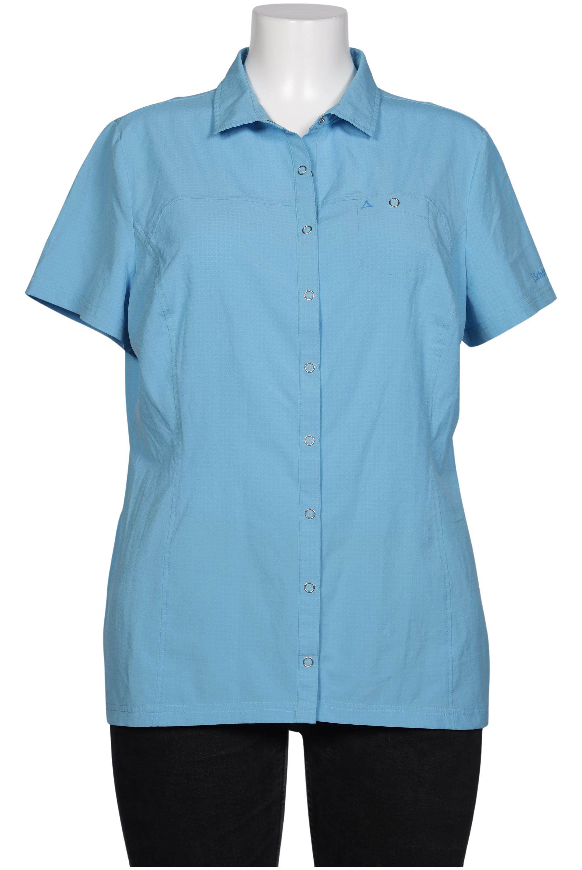 

Schöffel Damen Bluse, blau, Gr. 46