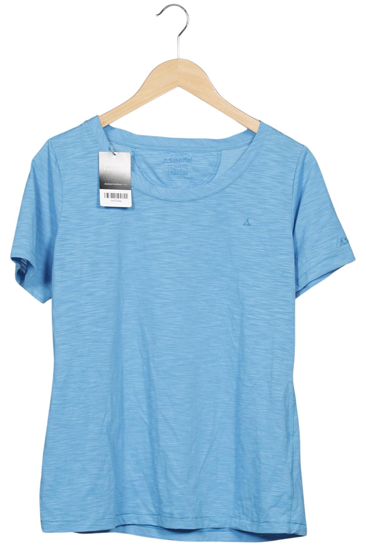 

Schöffel Damen T-Shirt, hellblau, Gr. 42