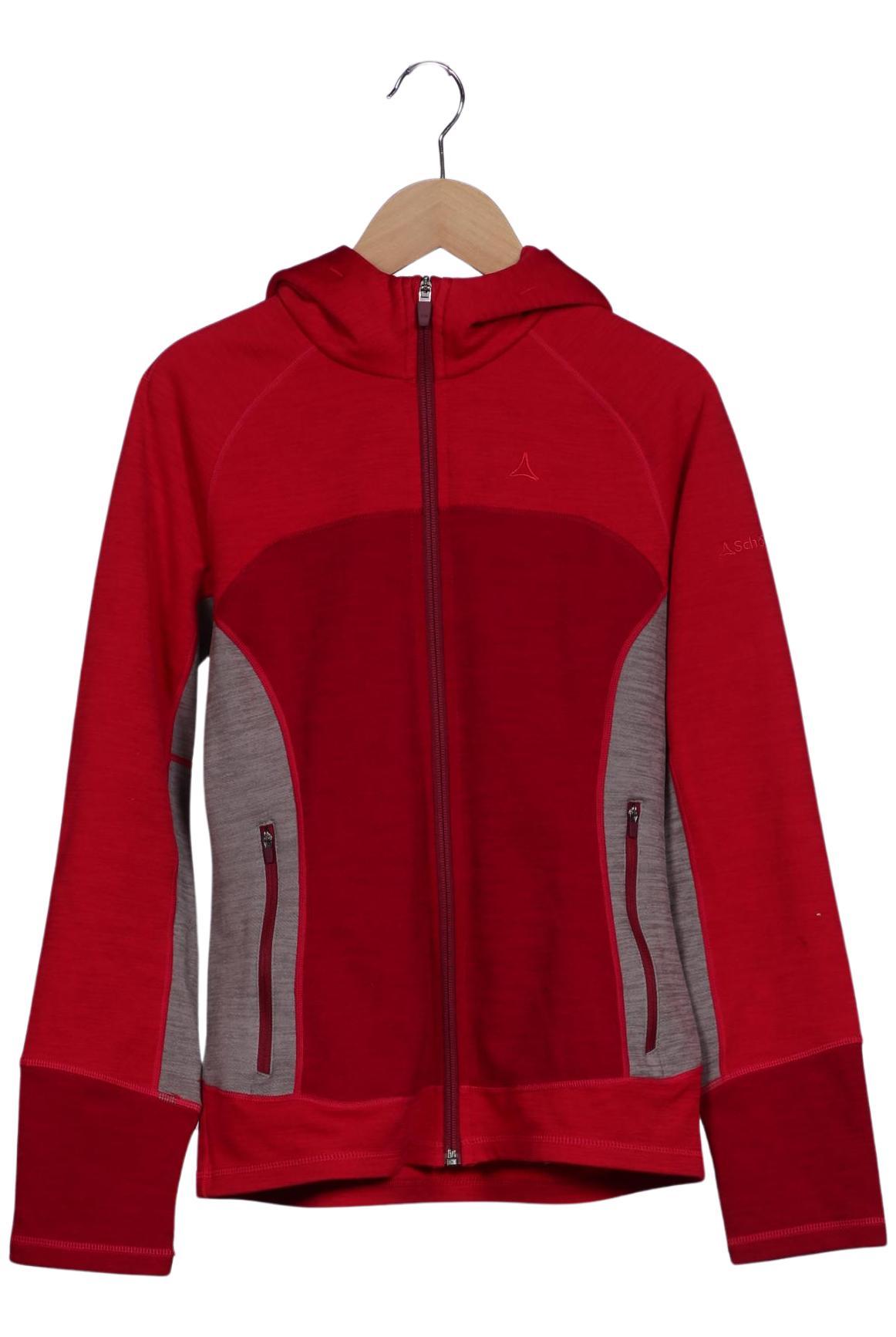 

Schöffel Damen Kapuzenpullover, rot, Gr. 36