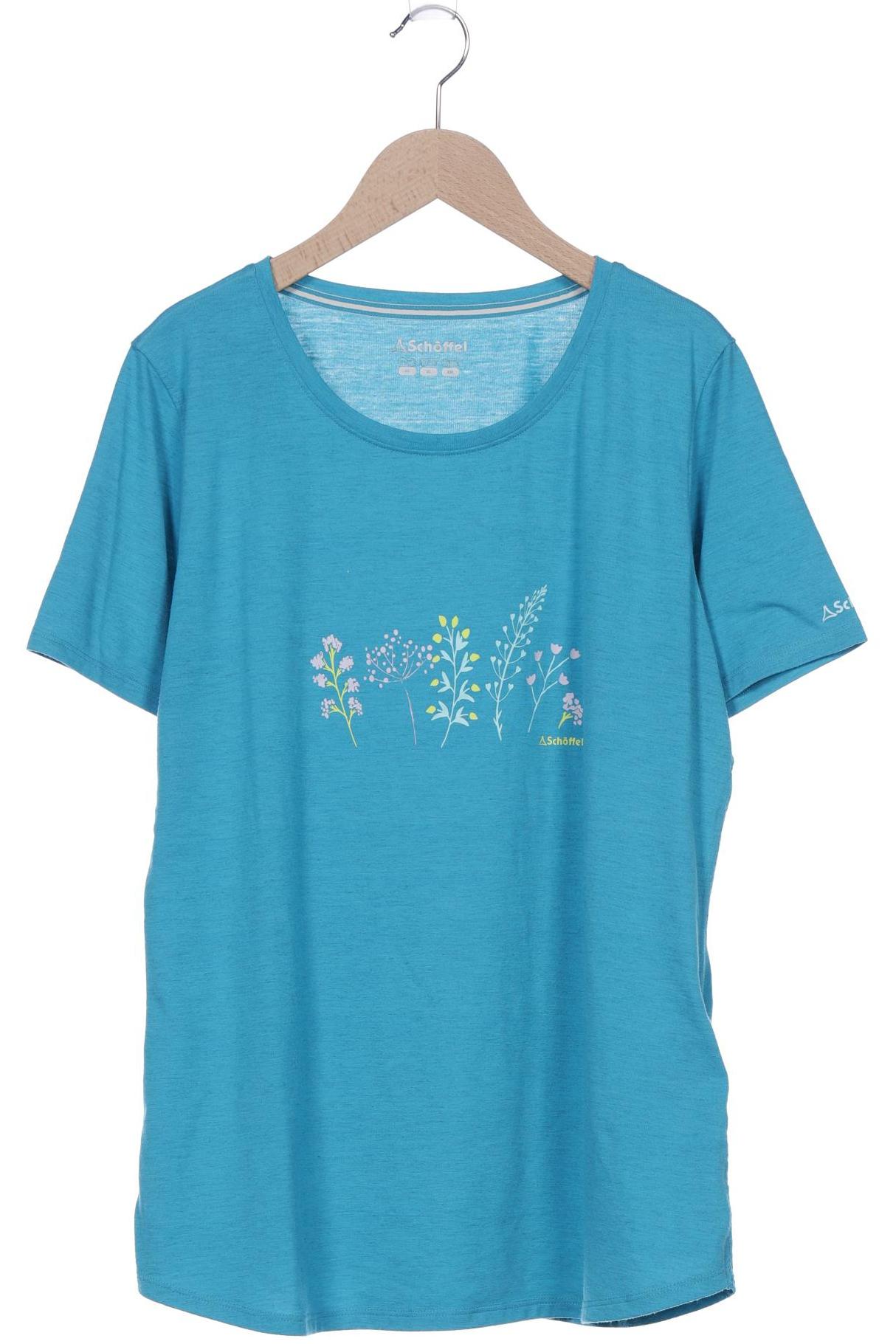 

Schöffel Damen T-Shirt, blau, Gr. 44