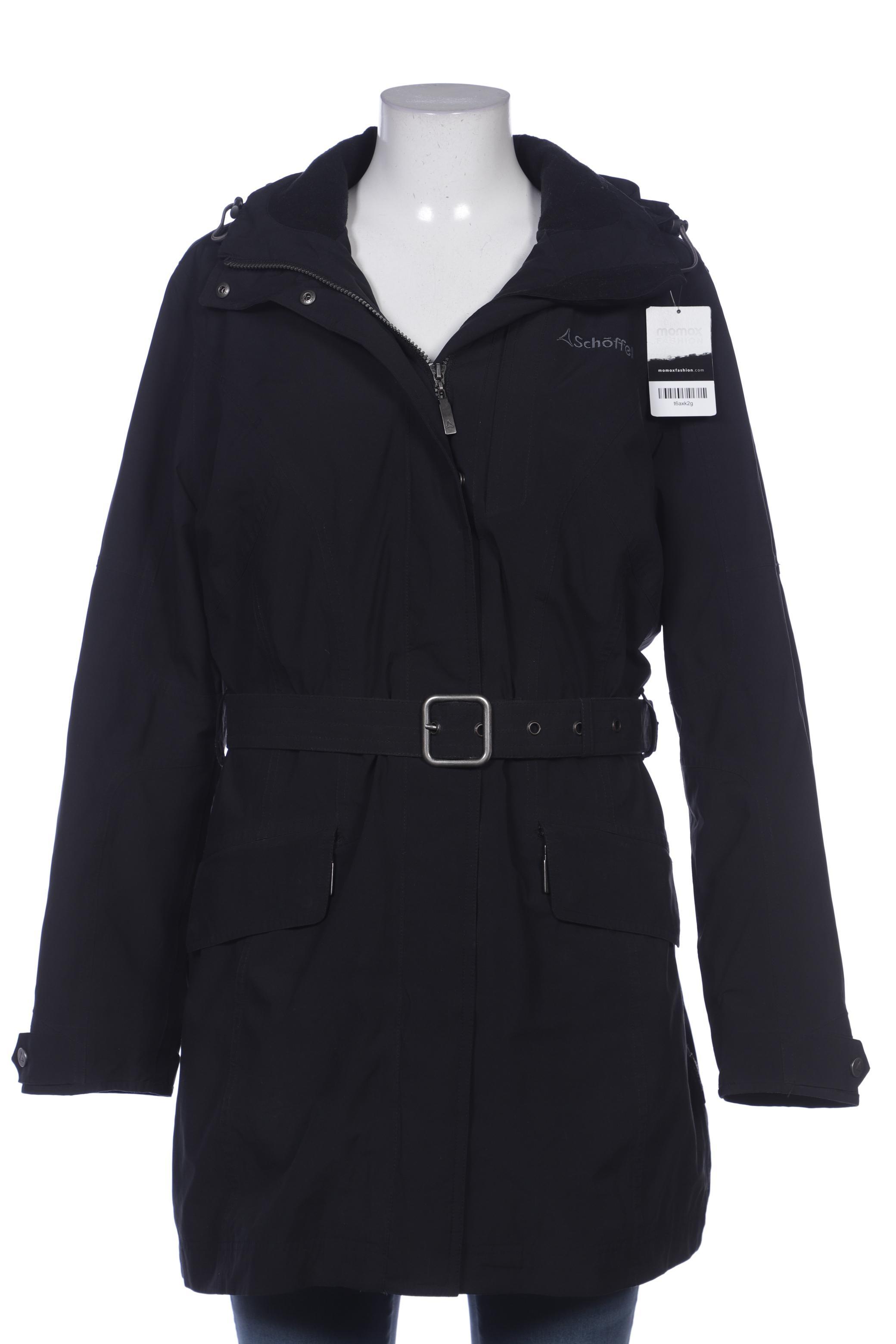 

Schöffel Damen Mantel, schwarz, Gr. 38