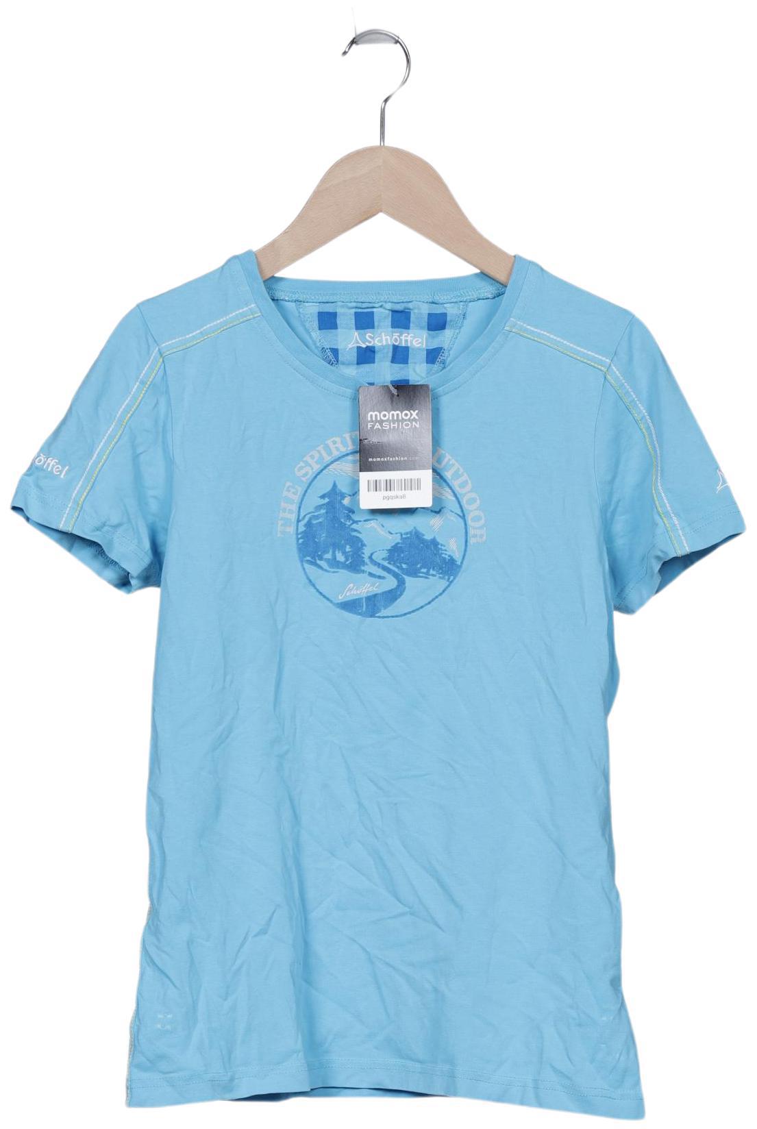 

Schöffel Damen T-Shirt, hellblau, Gr. 36