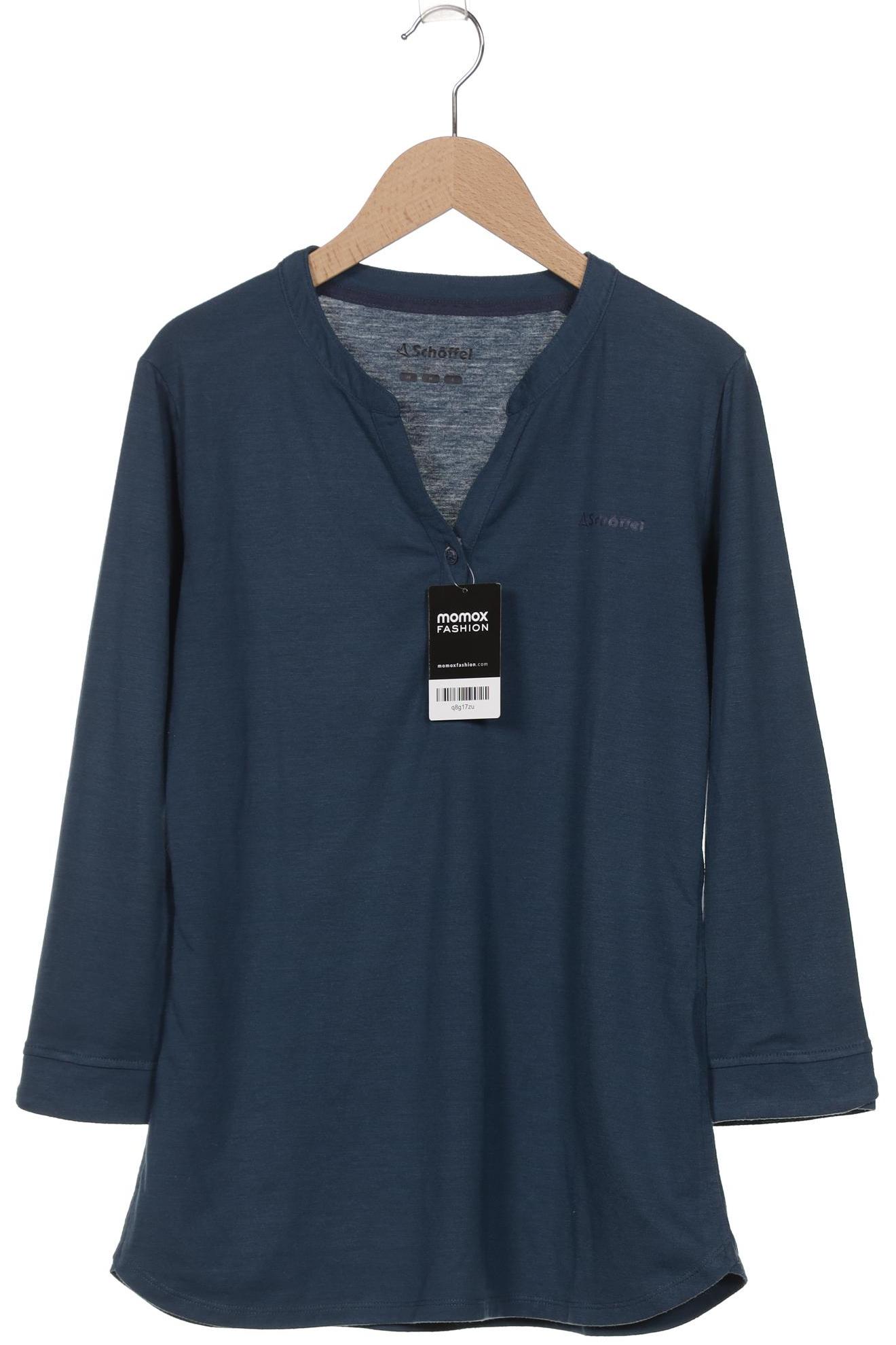

Schöffel Damen Langarmshirt, blau, Gr. 38
