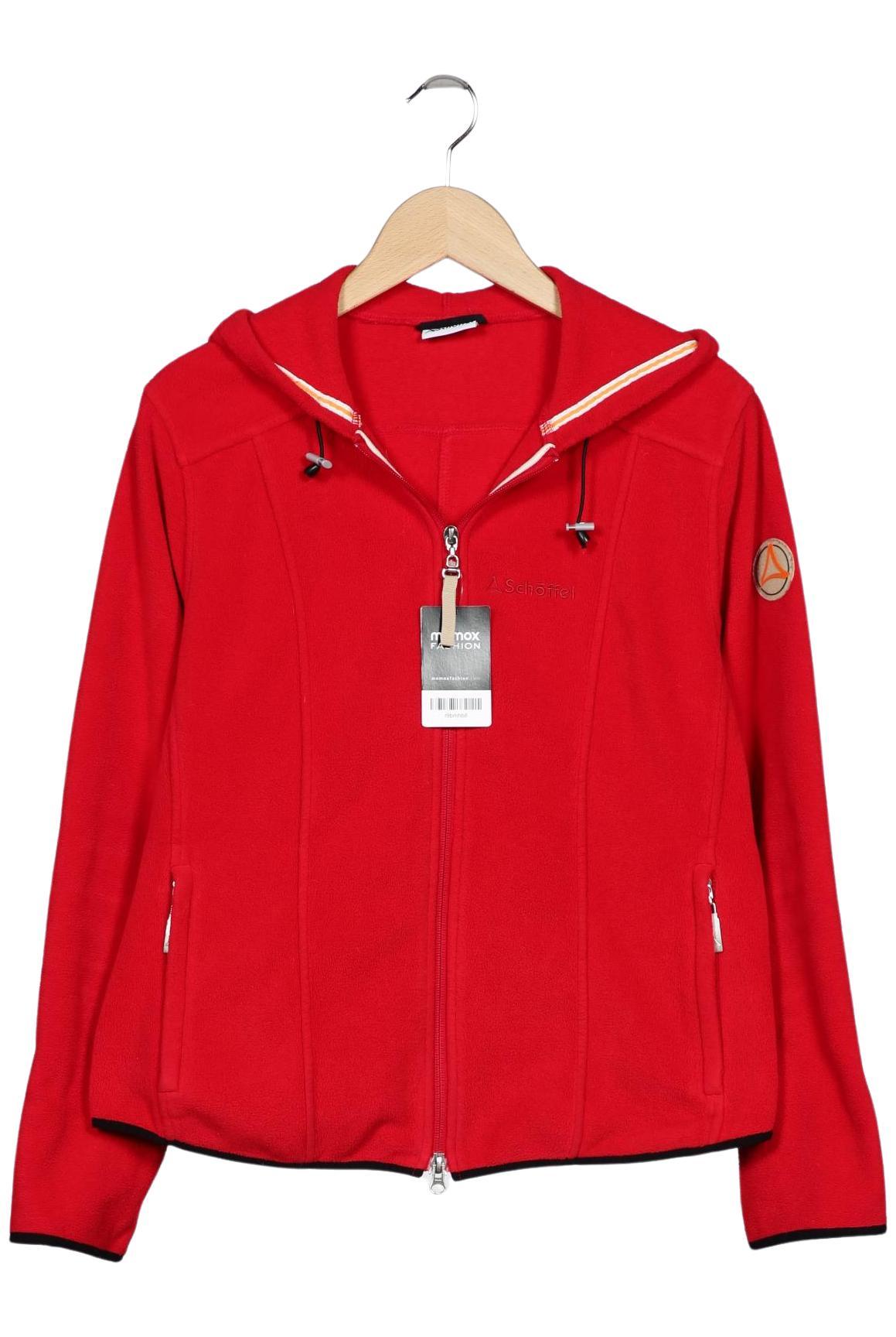 

Schöffel Damen Kapuzenpullover, rot, Gr. 40