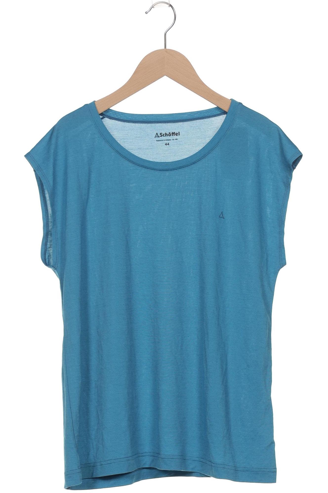 

Schöffel Damen T-Shirt, blau, Gr. 44
