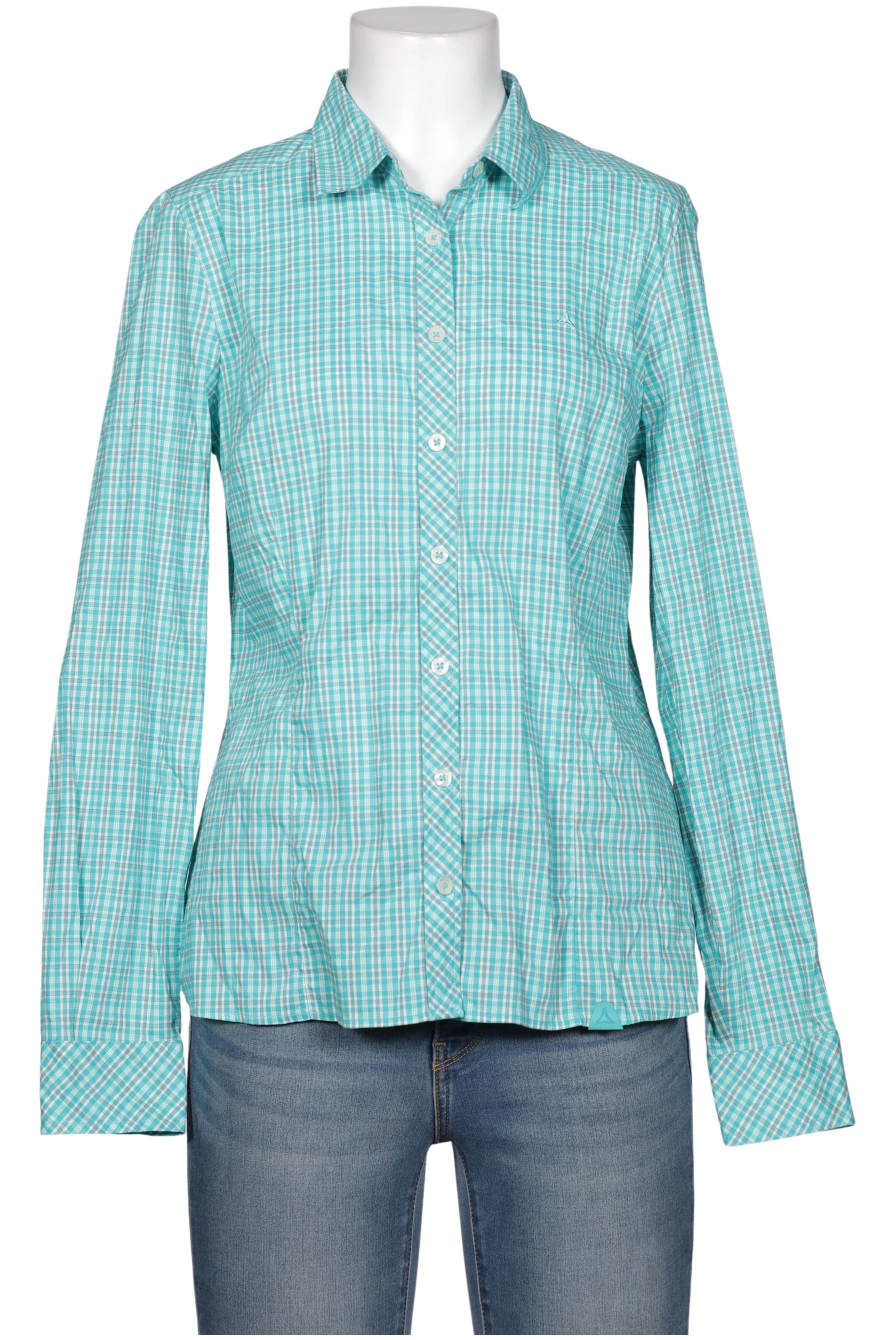 

Schöffel Damen Bluse, türkis, Gr. 38