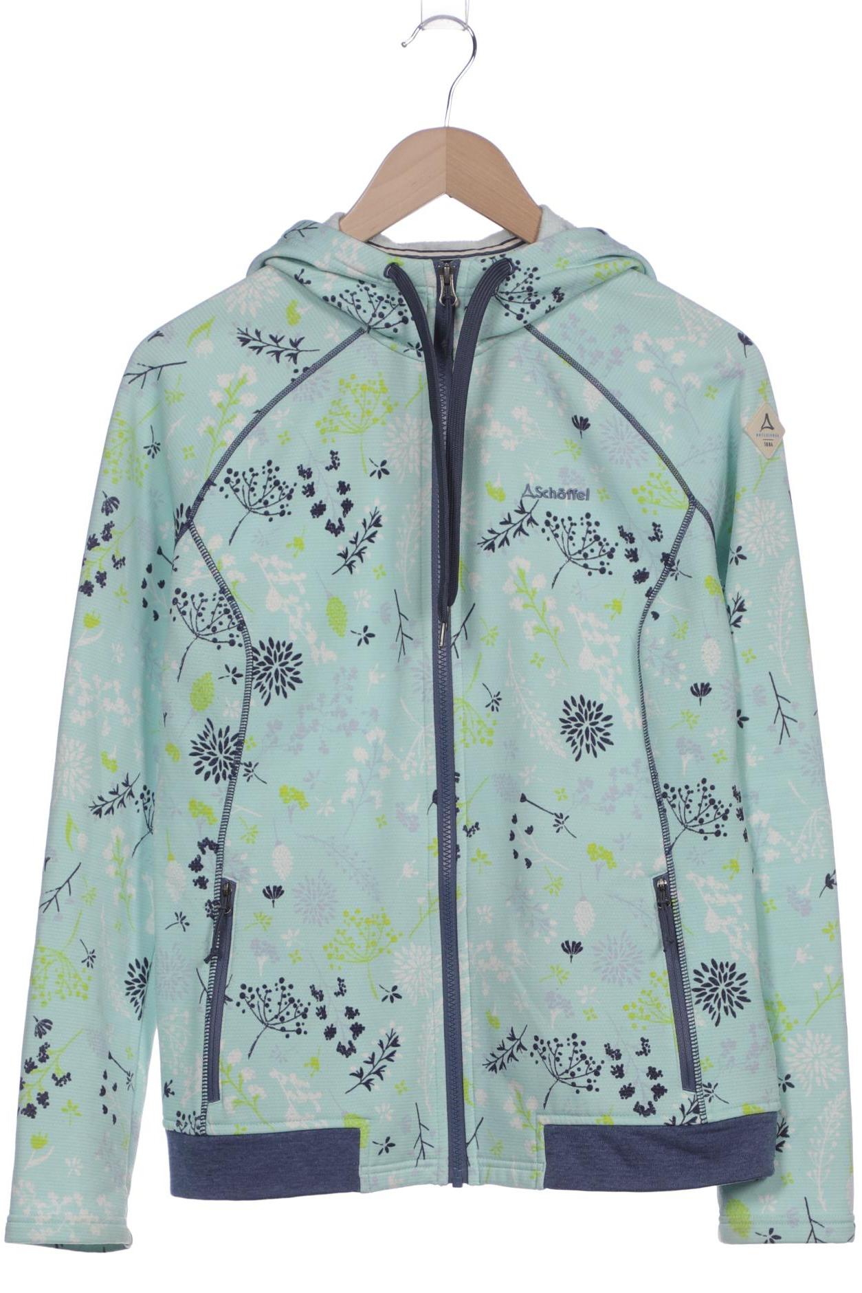 

Schöffel Damen Kapuzenpullover, türkis, Gr. 40