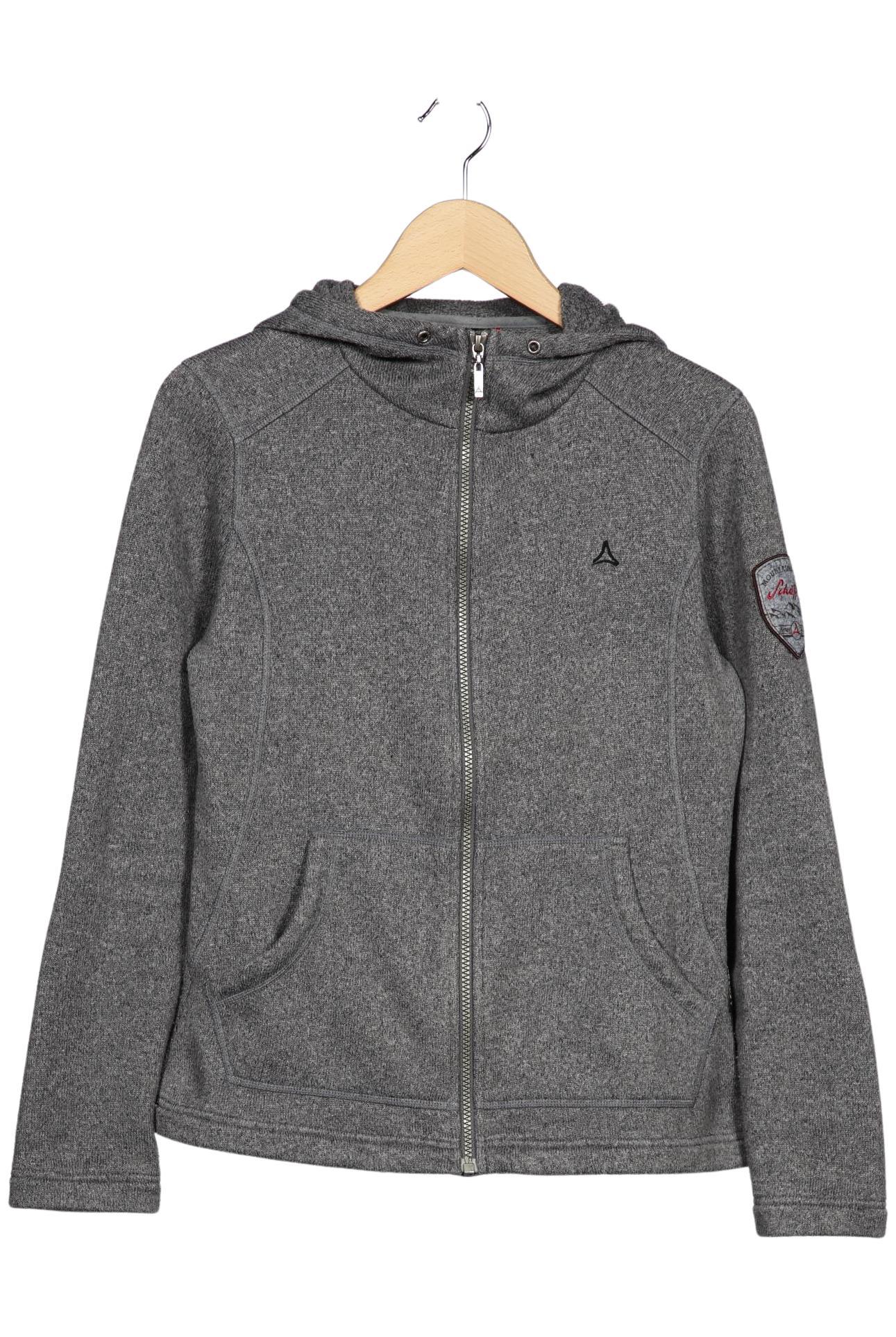 

Schöffel Damen Kapuzenpullover, grau, Gr. 38