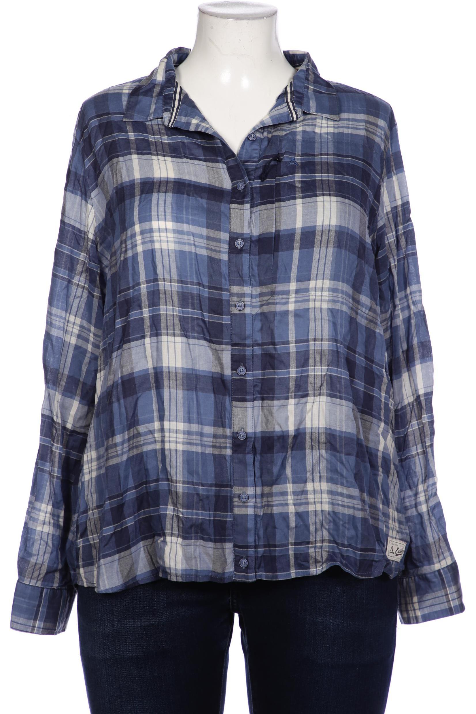 

Schöffel Damen Bluse, blau, Gr. 48