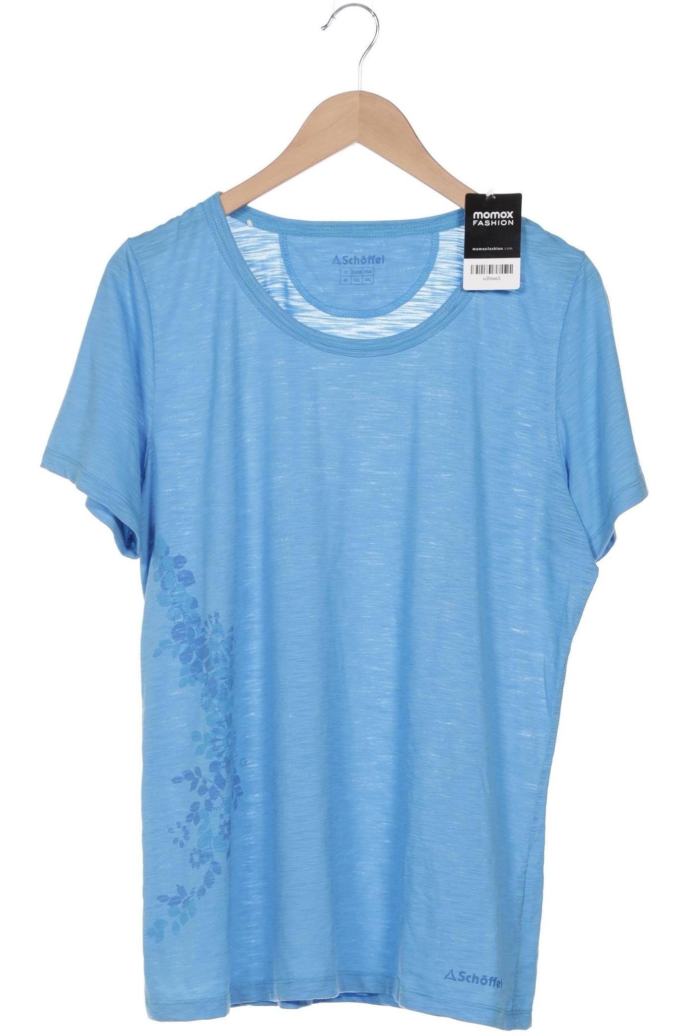 

Schöffel Damen T-Shirt, blau, Gr. 48