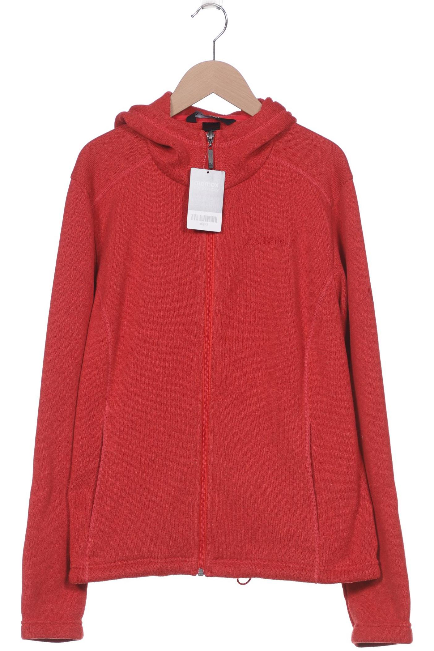 

Schöffel Damen Kapuzenpullover, rot, Gr. 44
