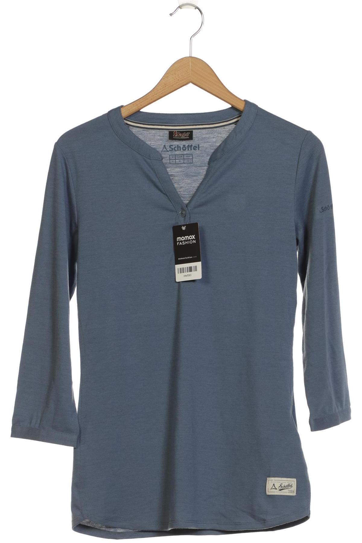 

Schöffel Damen Langarmshirt, blau, Gr. 34