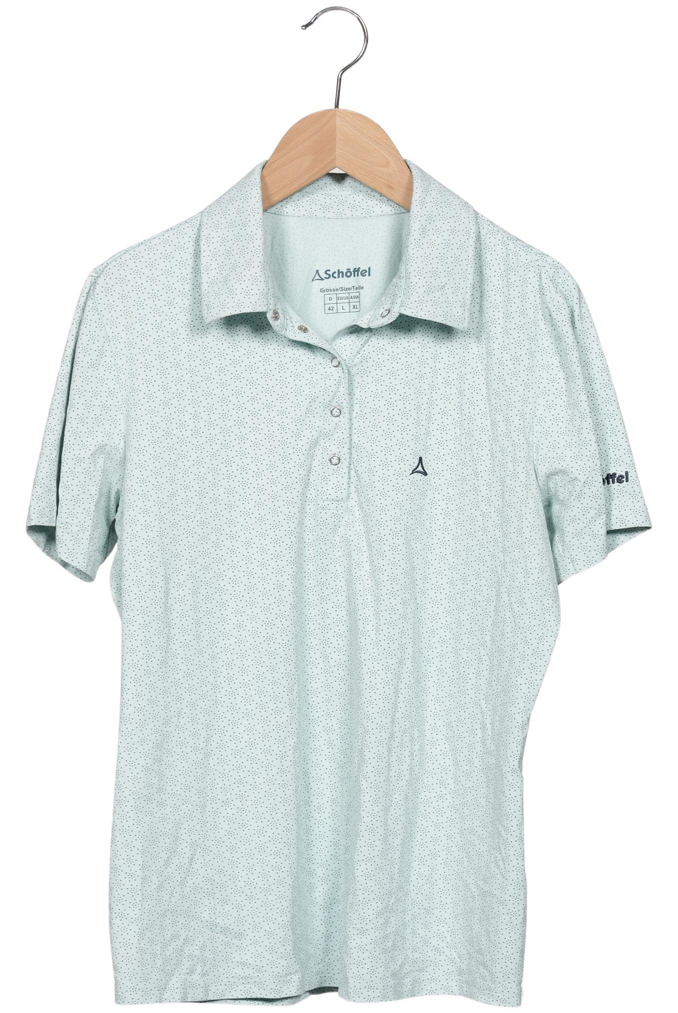 

Schöffel Damen Poloshirt, hellblau, Gr. 42