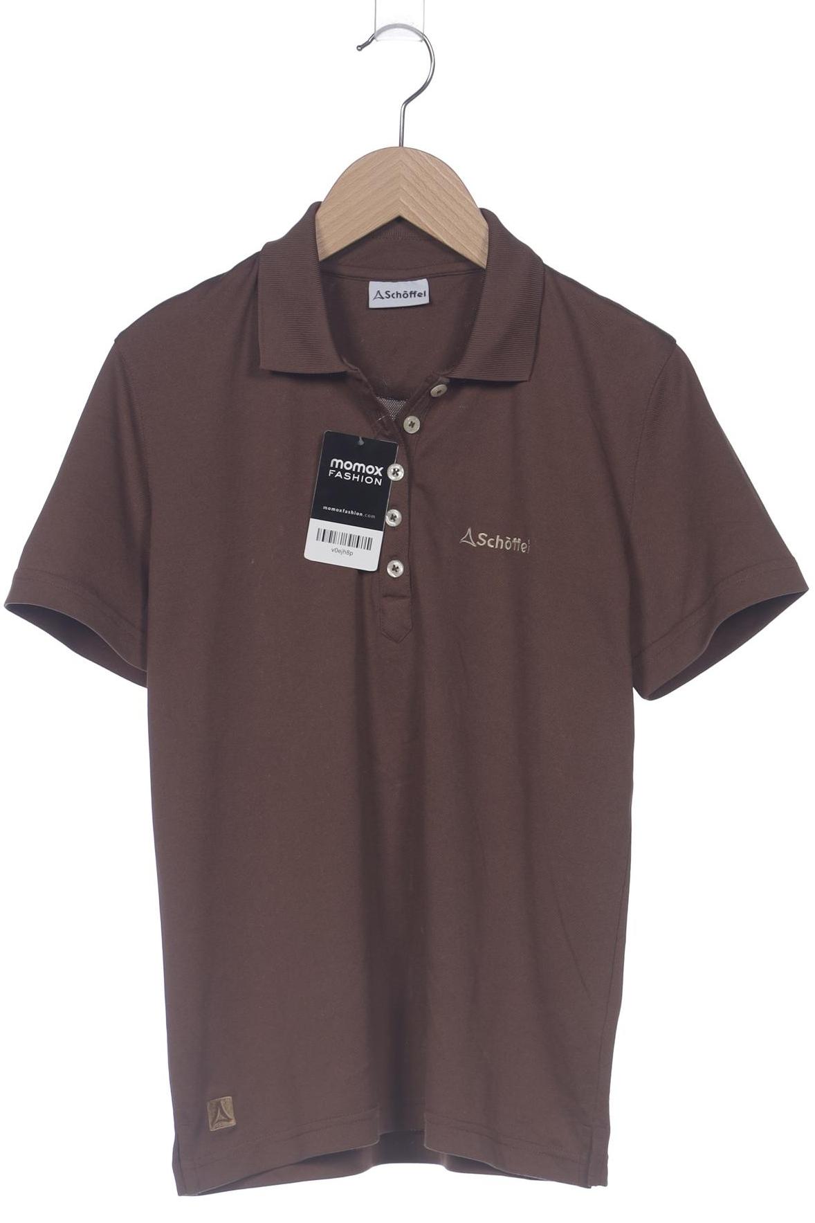 

Schöffel Damen Poloshirt, braun, Gr. 38
