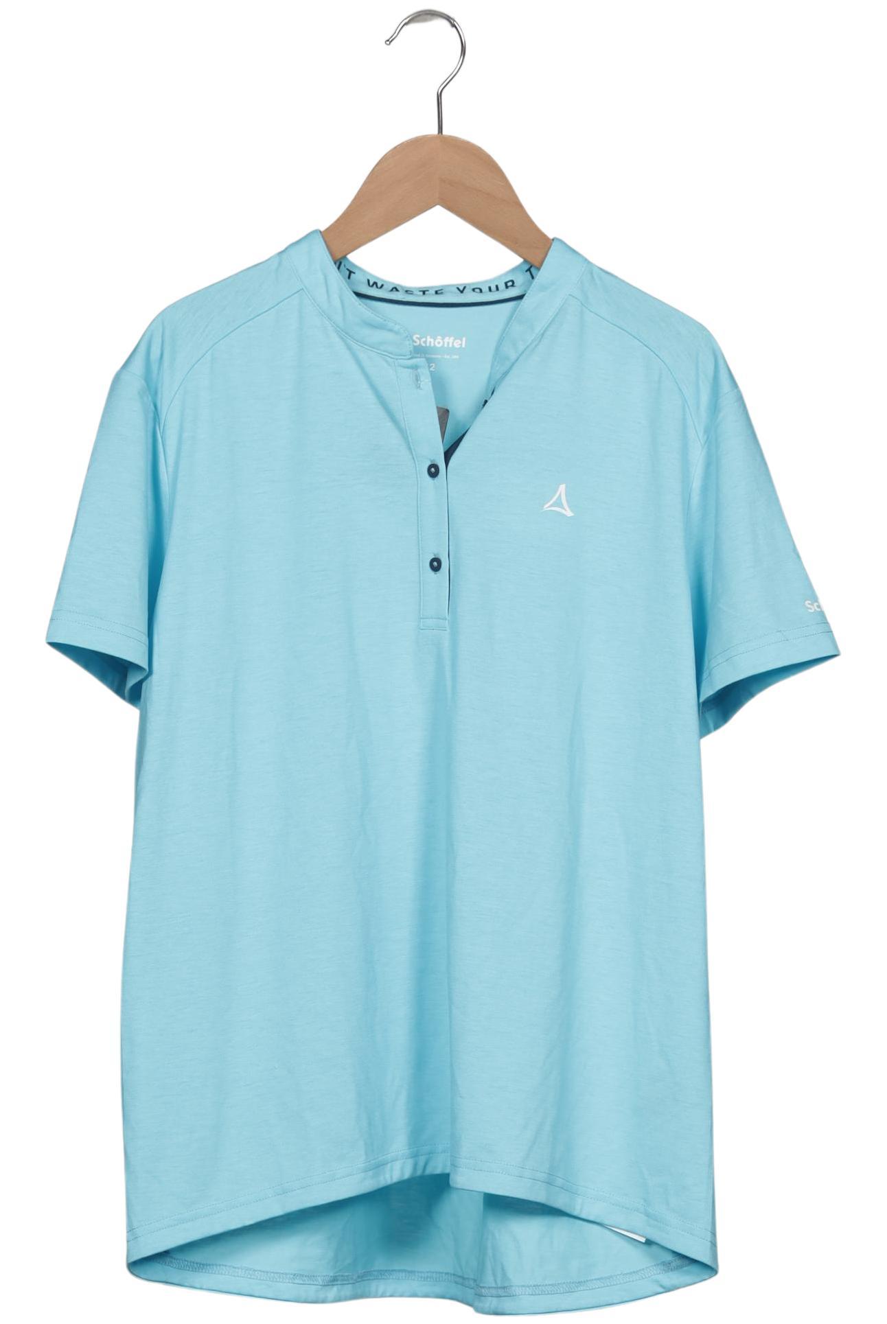 

Schöffel Damen T-Shirt, hellblau, Gr. 42