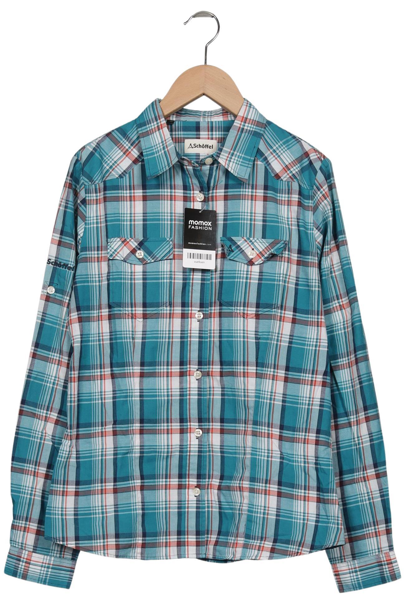 

Schöffel Damen Bluse, blau, Gr. 38