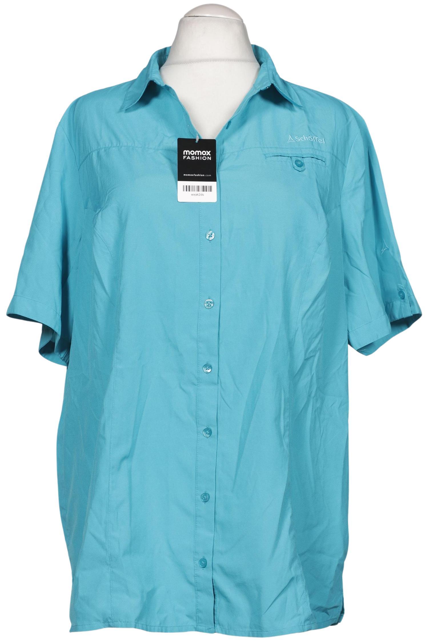 

Schöffel Damen Bluse, blau, Gr. 50