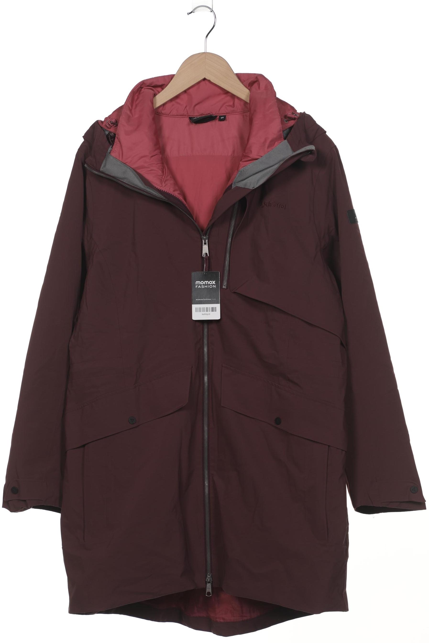 

Schöffel Damen Mantel, bordeaux, Gr. 46