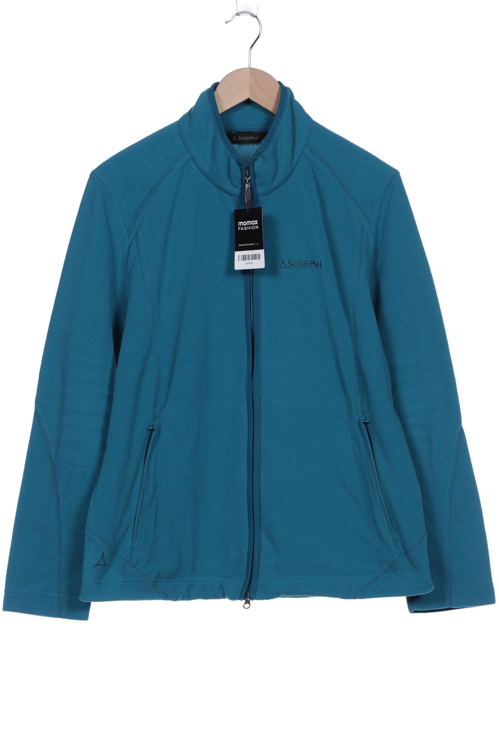 

Schöffel Damen Strickjacke, türkis, Gr. 46