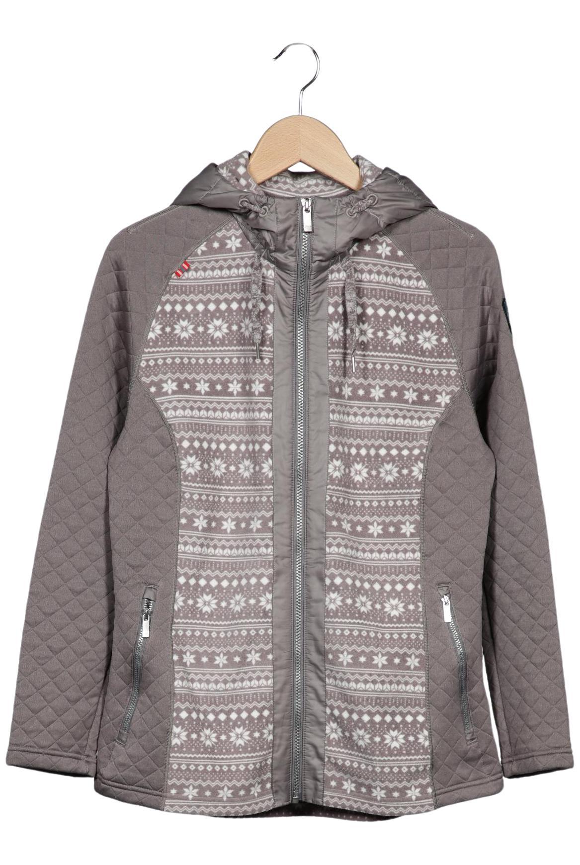 

Schöffel Damen Kapuzenpullover, grau, Gr. 42