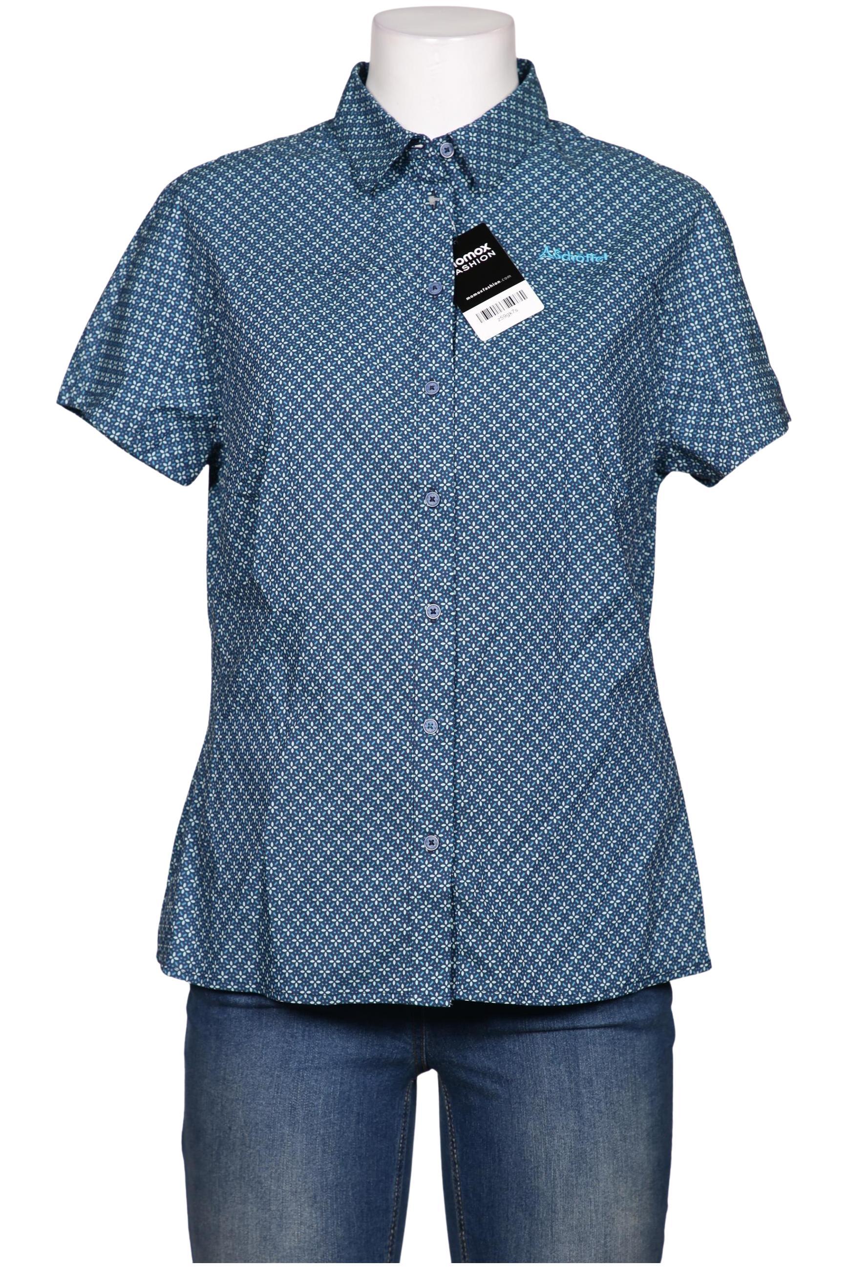 

Schöffel Damen Bluse, blau, Gr. 40