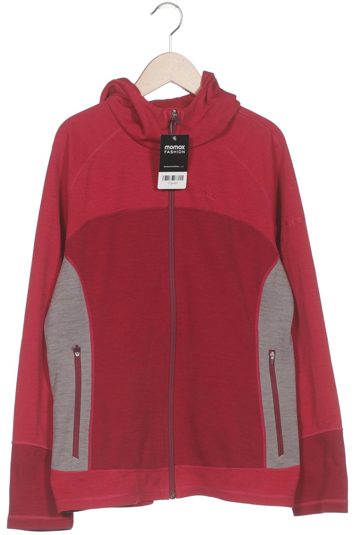 

Schöffel Damen Kapuzenpullover, rot, Gr. 42