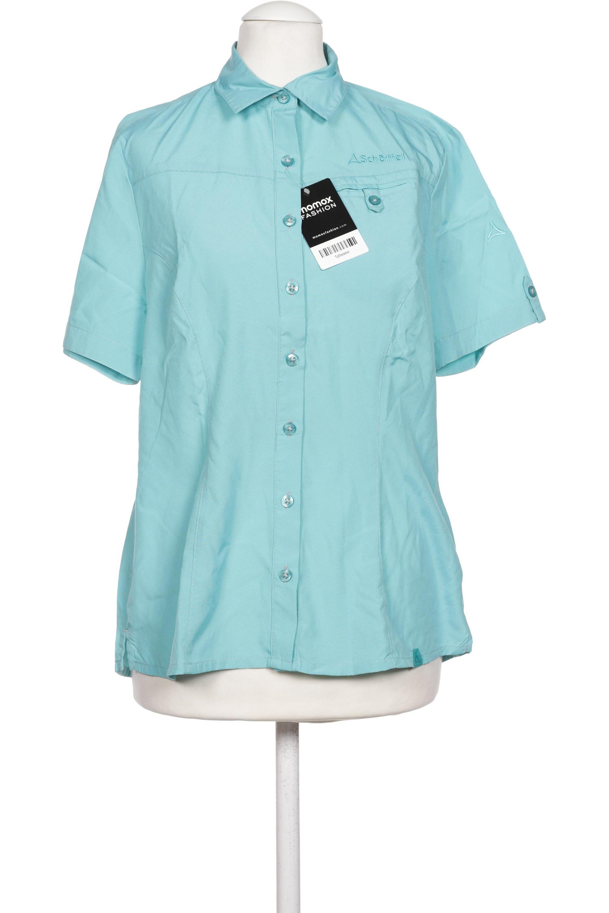 

Schöffel Damen Bluse, türkis, Gr. 36