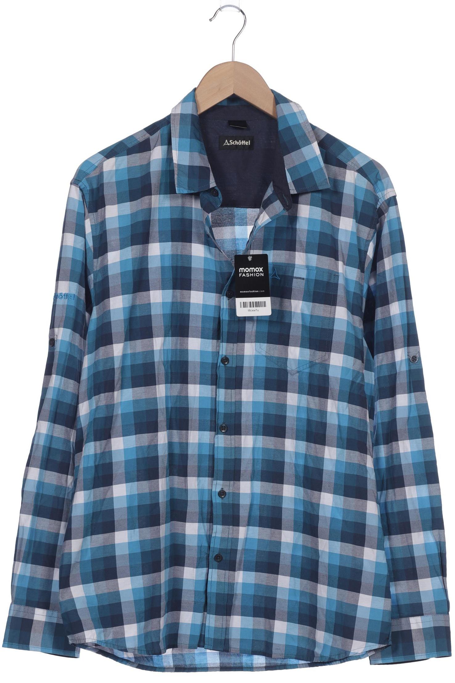 

Schöffel Herren Hemd, blau, Gr. 56
