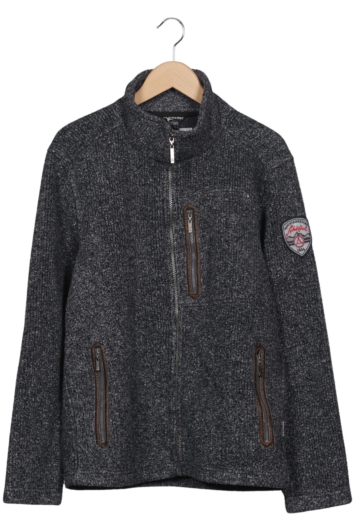 Thumbnail - Schöffel Herren Strickjacke, grau, Gr. 48