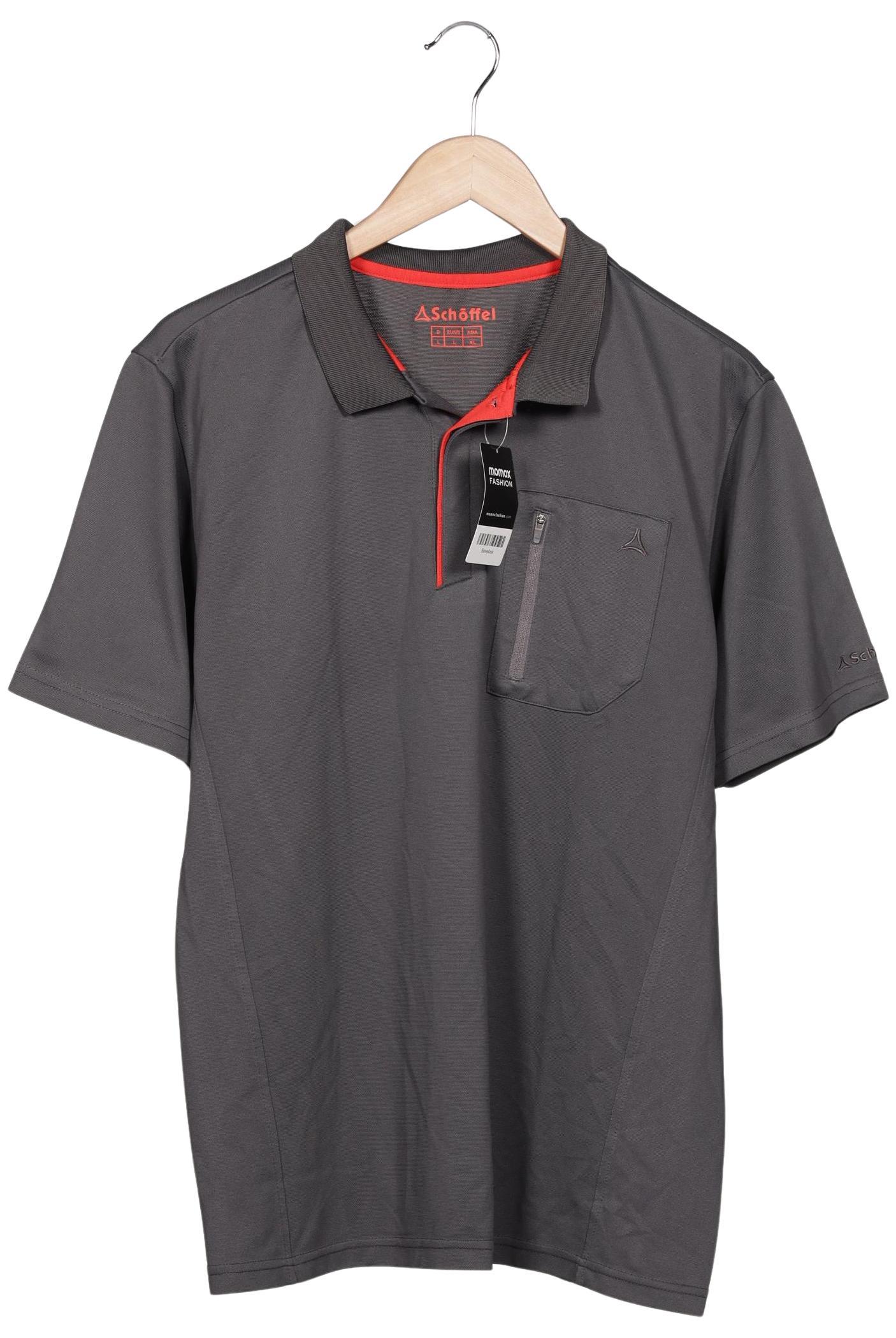 

Schöffel Herren Poloshirt, grau, Gr. 52