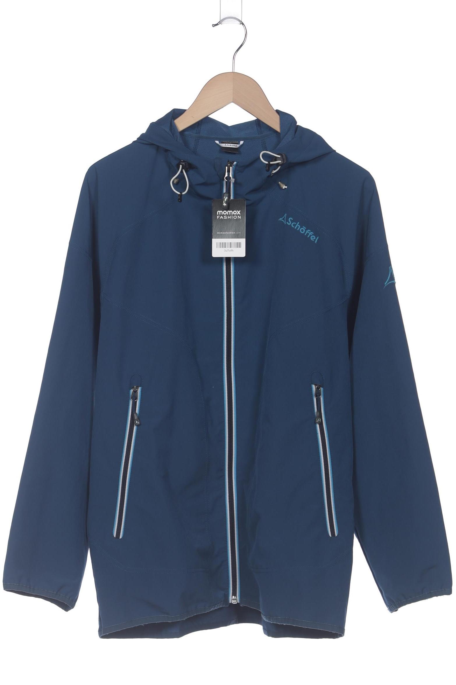 Thumbnail - Schöffel Herren Kapuzenpullover, blau, Gr. 54