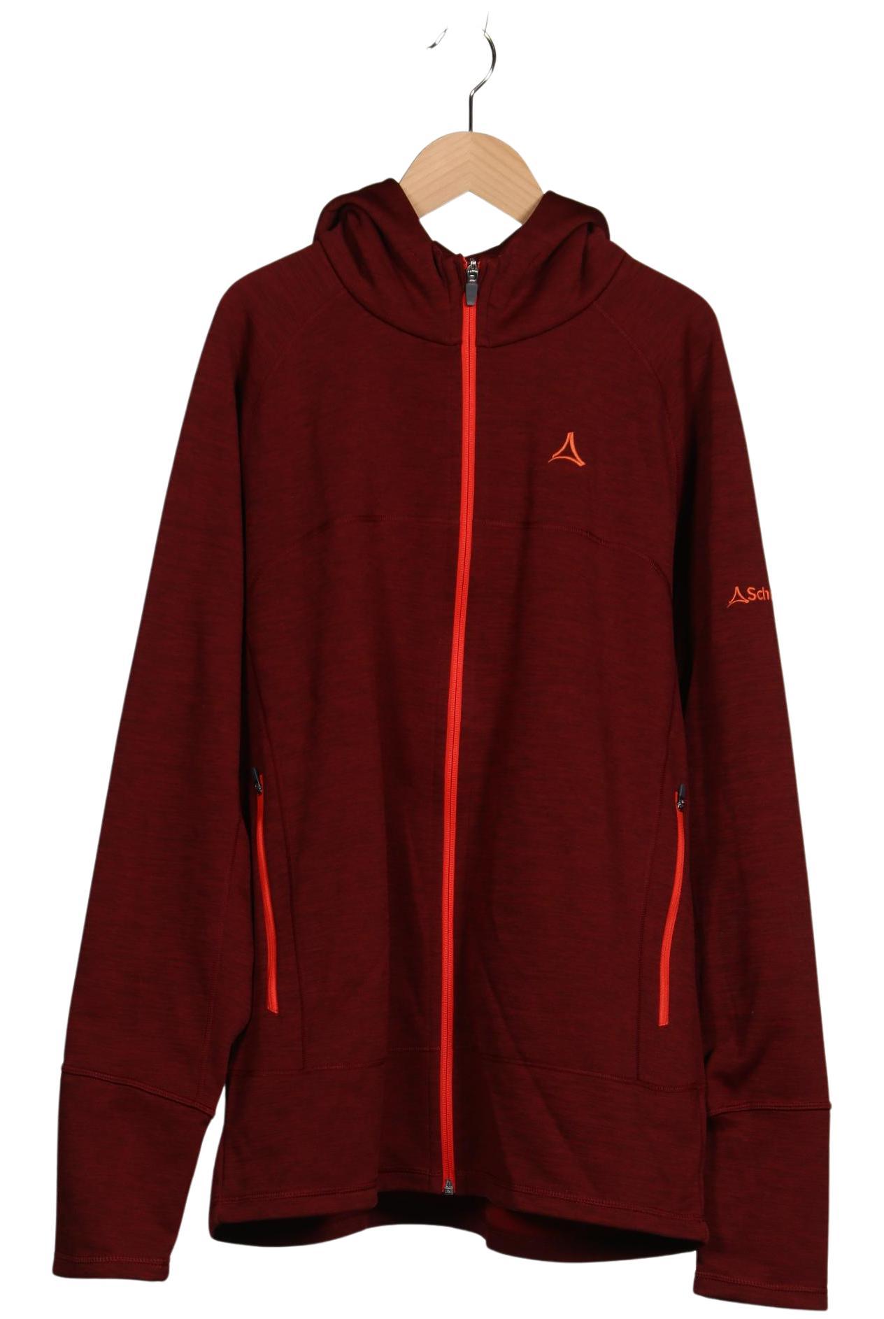 Thumbnail - Schöffel Herren Kapuzenpullover, bordeaux, Gr. 54