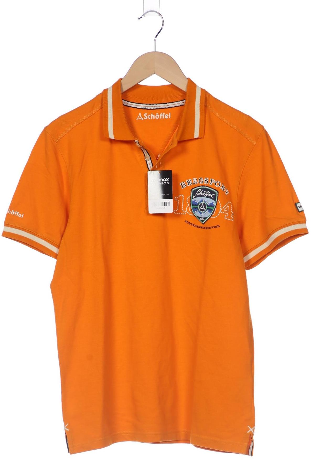 

Schöffel Herren Poloshirt, orange, Gr. 52