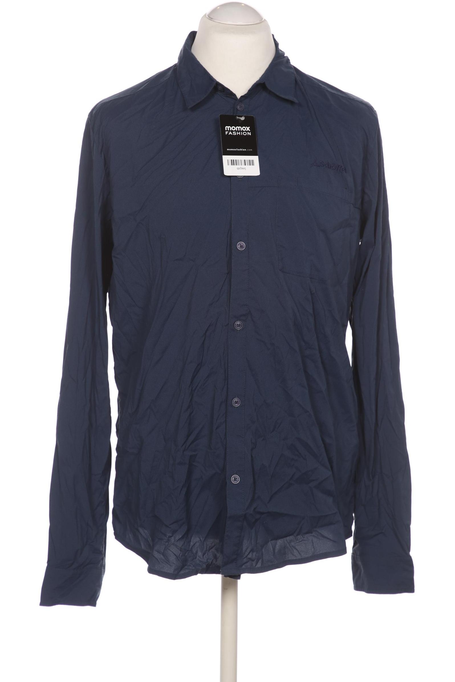 

Schöffel Herren Hemd, marineblau, Gr. 52