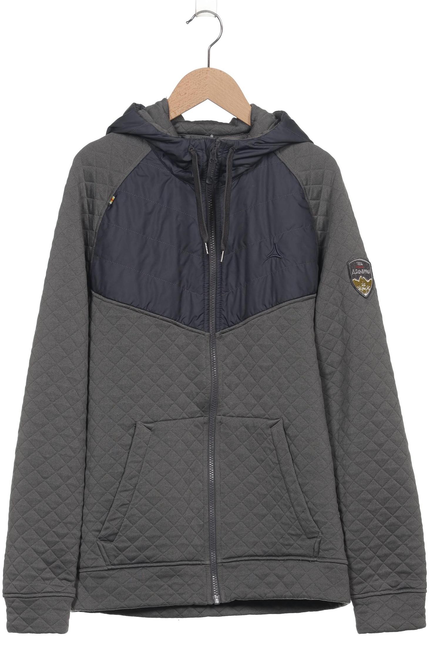 Thumbnail - Schöffel Herren Kapuzenpullover, grau, Gr. 48