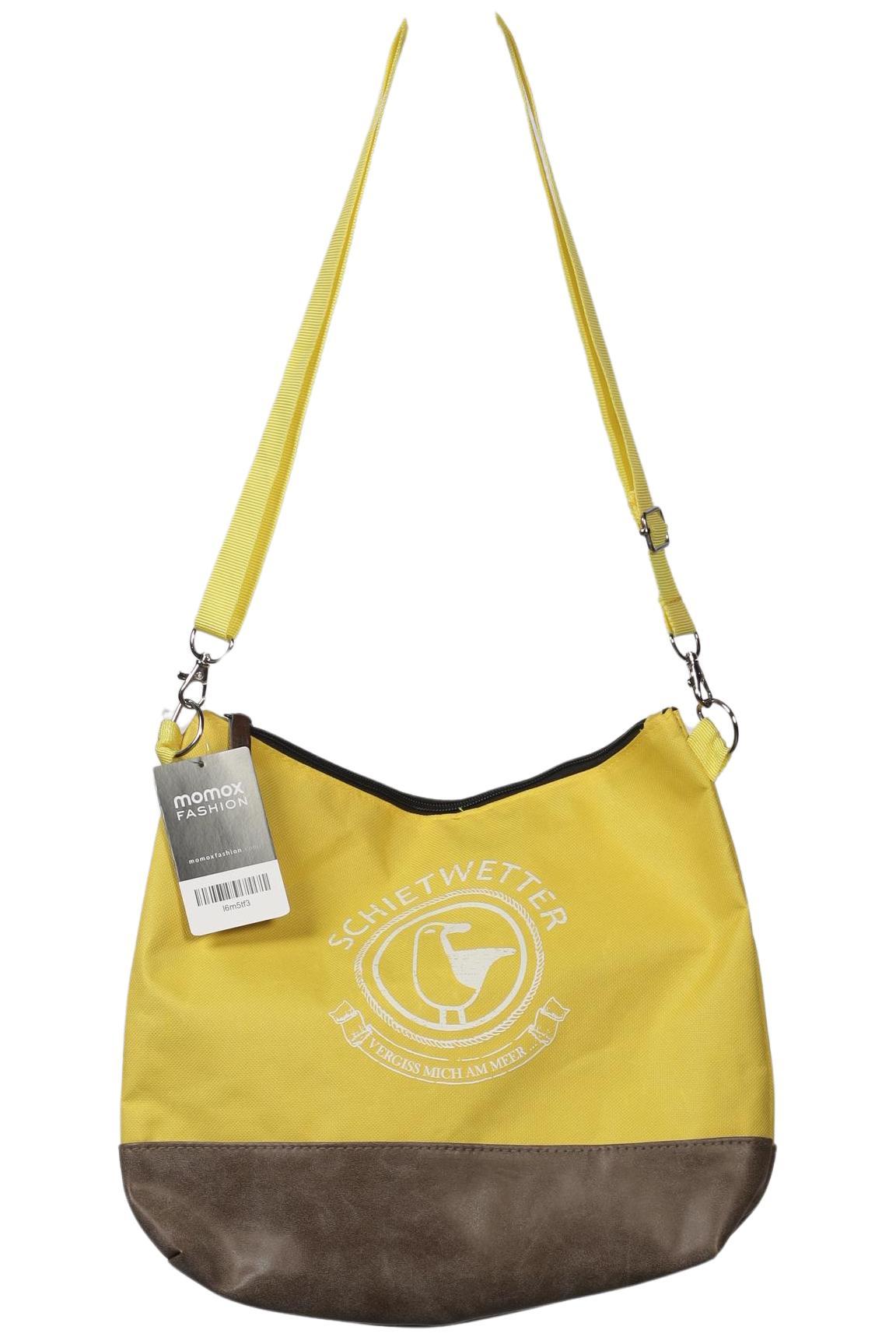

Schietwetter Damen Handtasche, gelb, Gr.